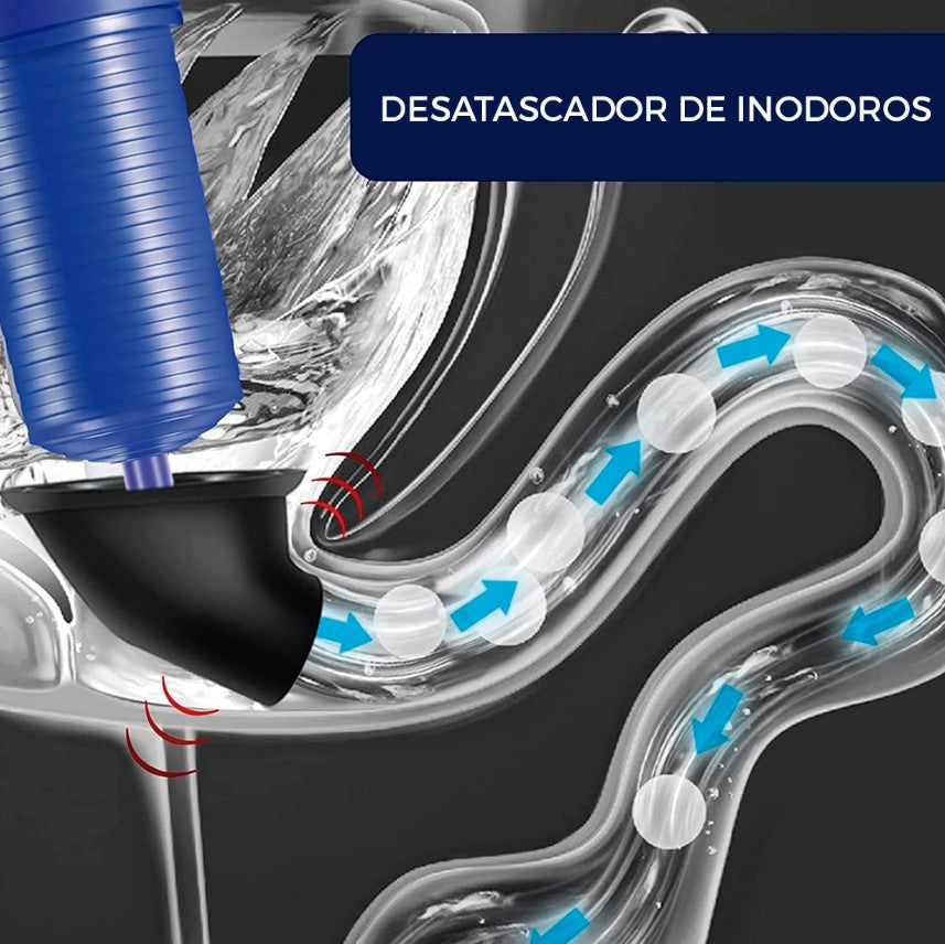 PowerDestape™ DESATASCADOR DE INODOROS