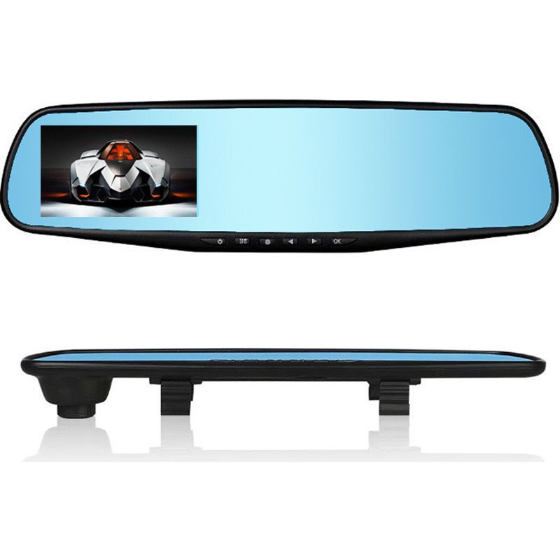 SegurVista® RETROVISOR CON CÁMARA DELANTERA Y TRASERA